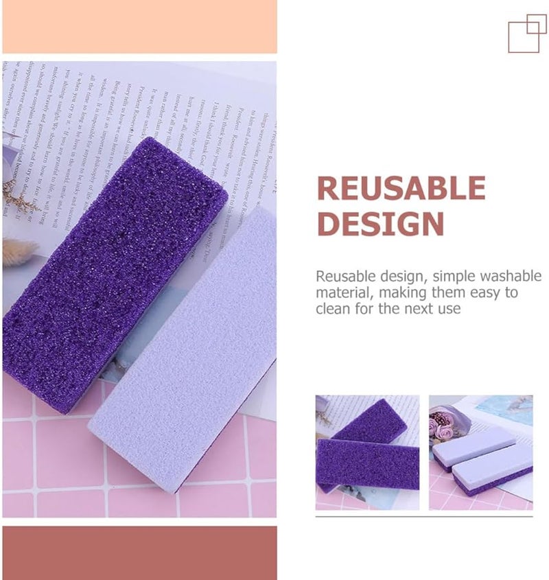 5Pcs Volcanic Stone Foot File Callus Remover Pedicure Tool Dead Skin Exfoliator - Image 5